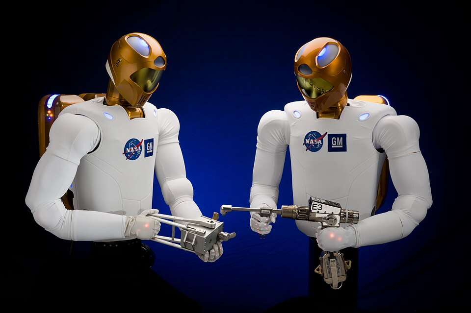NASA Robonaut 2 hand — not Optimus