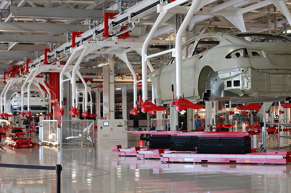 Tesla Factory Fremont exterior, 2011